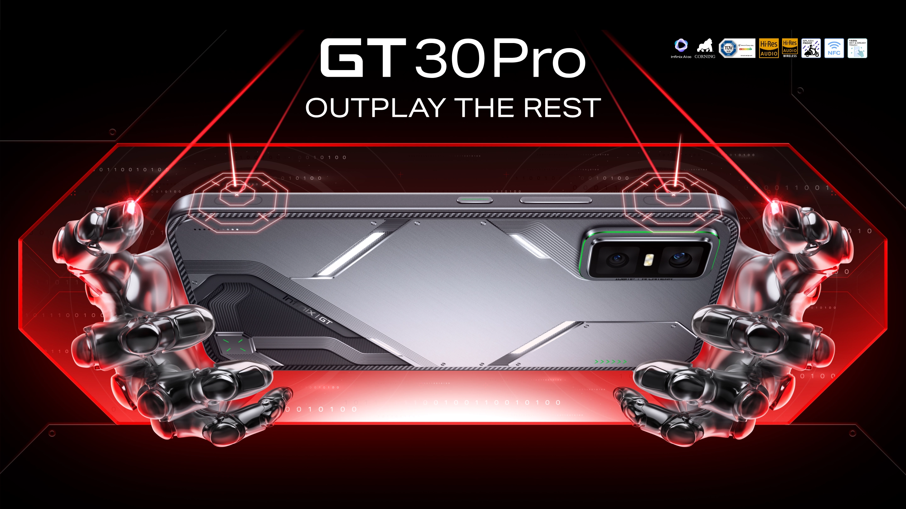 סמארטפון&nbsp;GT 30 PRO&nbsp;מבית Infinix