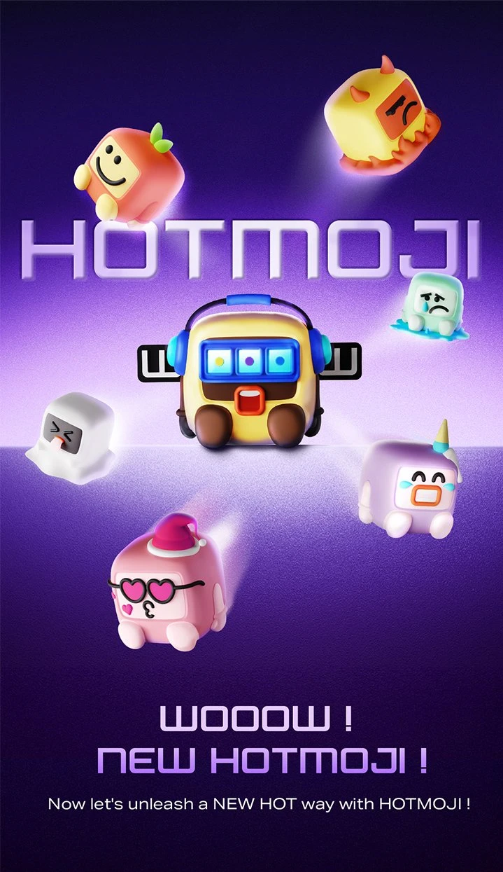 KV Image Hotmoji Blind Box